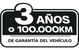 Garantía de 3 años o 100.000 km